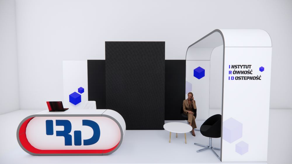 Multimedia-Messestand