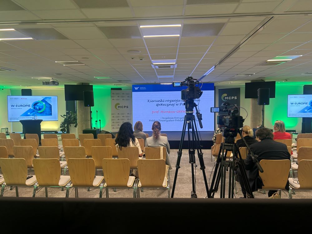 Indoor LED Screen bei einer Konferenz