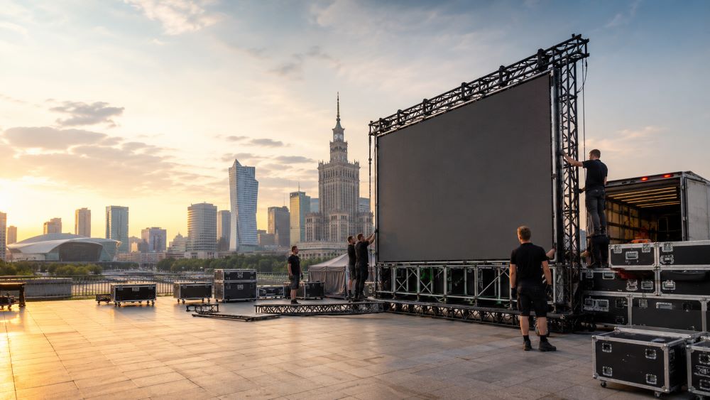 Wynajem telebimów Warszawa – EventScreen