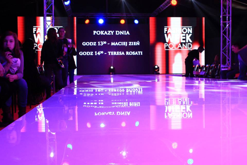 Wynajem telebimu na pokaz mody